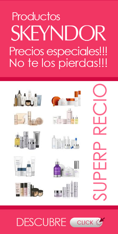 Precios especiales productos Skeyndor