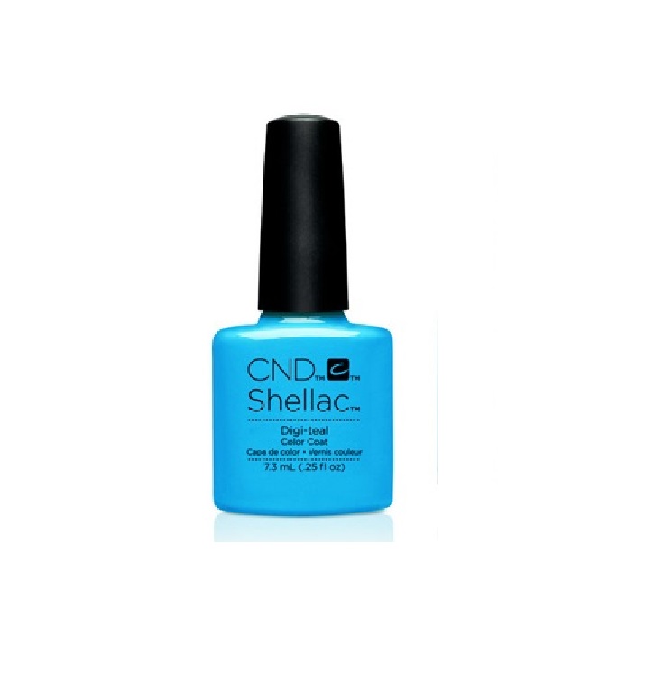 CND SHELLAC DIGI-TEAL 7.3 ML