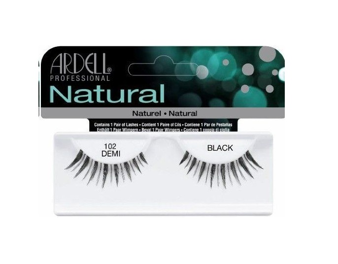 ARDELL PESTAAS NATURALES 102 DEMI BLACK CON ADHESIVO