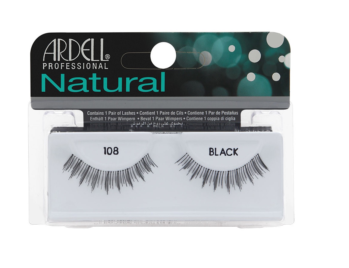 ARDELL PESTAAS NATURALES 108  DEMI BLACK CON ADHESIVO