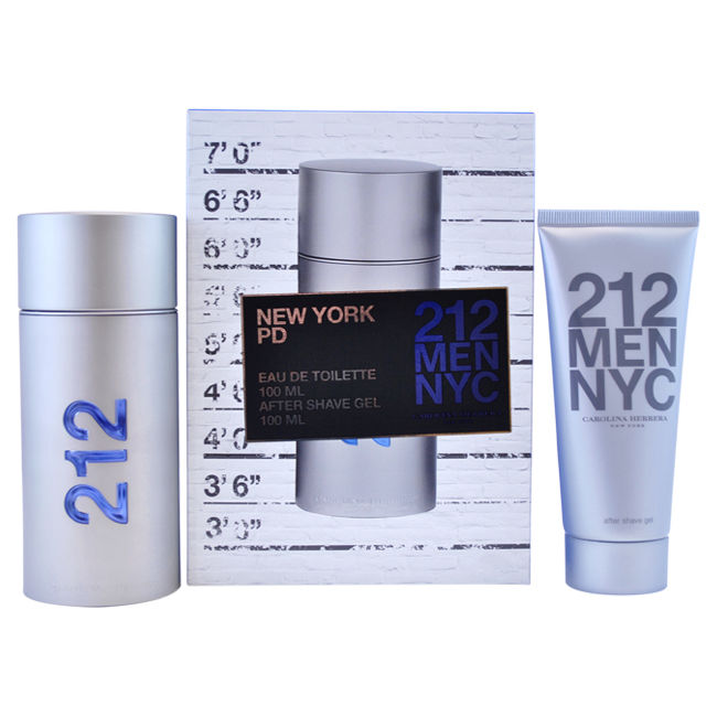 CAROLINA HERRERA 212 MEN EDT 100 ML VP. + AS GEL 100 ML TRAVEL SET CAROLINA HERRERA 212 MEN EDT 100 ML VP. + AS GEL 100 ML TRAVEL SET
