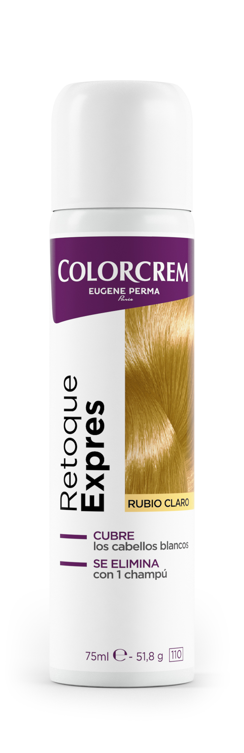 COLORCREM RETOQUE EXPRESS RAICES RUBIO CLARO SPRAY 75ML