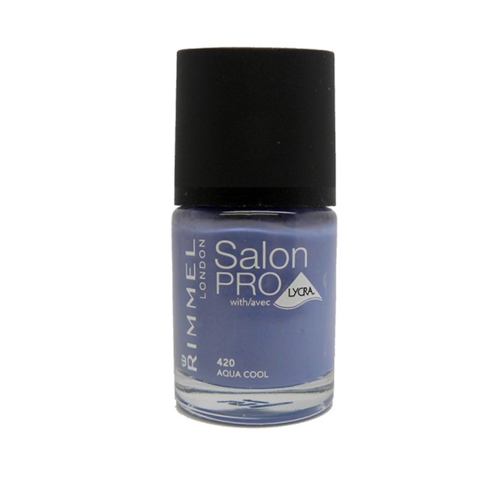 RIMMEL LONDON NAIL POLISH SALON PRO AQUA COOL 420 12ML