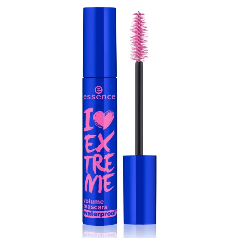 ESSENCE I LOVE EXTREME MASCARA VOLUMEN RESISTENTE AGUA NEGRA