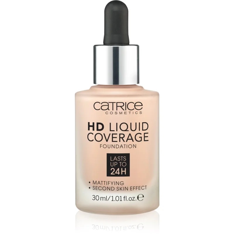 CATRICE BASE DE MAQUILLAJE HD LIQUID COVERAGE 010 LIGHT BEIGE 30 ML