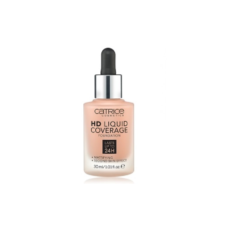 CATRICE BASE DE MAQUILLAJE HD LIQUID COVERAGE 040 WARM BEIGE 30 ML