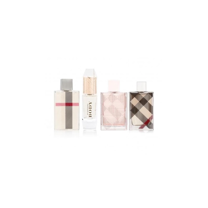 BURBERRY 4 MINIATURAS SET REGALO BURBERRY 4 MINIATURAS SET REGALO