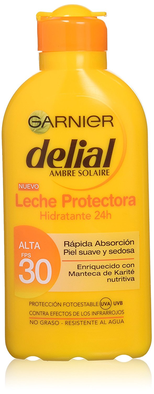 GARNIER DELIAL LECHE PROTECTORA ULTRA HIDRATANTE FPS 30 200 ML