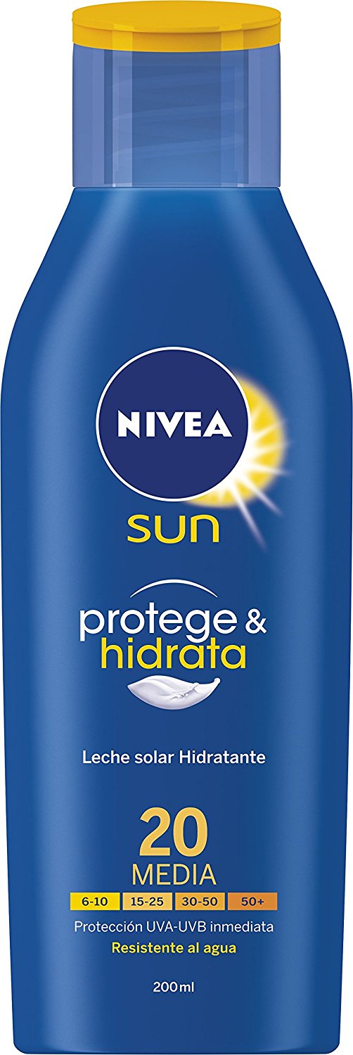 NIVEA SUN LECHE PROTEGE & HIDRATA SPF 20 200 ML
