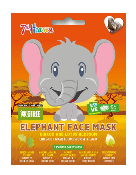 MONTAGNE JEUNESSE MASCARILLA FACIAL TELA ELEFANTE GINKO Y FLOR DE LOTO