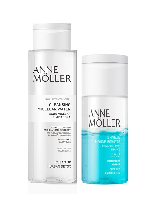 ANNE MOLLER CLEANSING DUO MICELLAR WATER SET