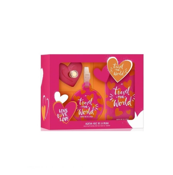AGATHA RUIZ DE LA PRADA LOVE LOVE LOVE EDT VAPO 50ML + 2 REGALOS AGATHA RUIZ DE LA PRADA LOVE LOVE LOVE EDT VAPO 50ML + 2 REGALOS