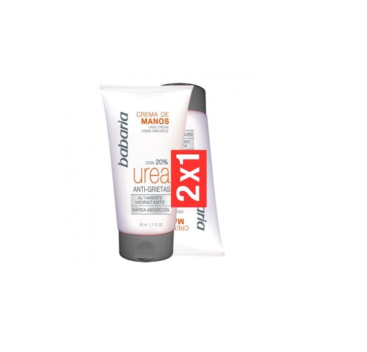 BABARIA CREMA DE MANOS UREA 2X 50 ML