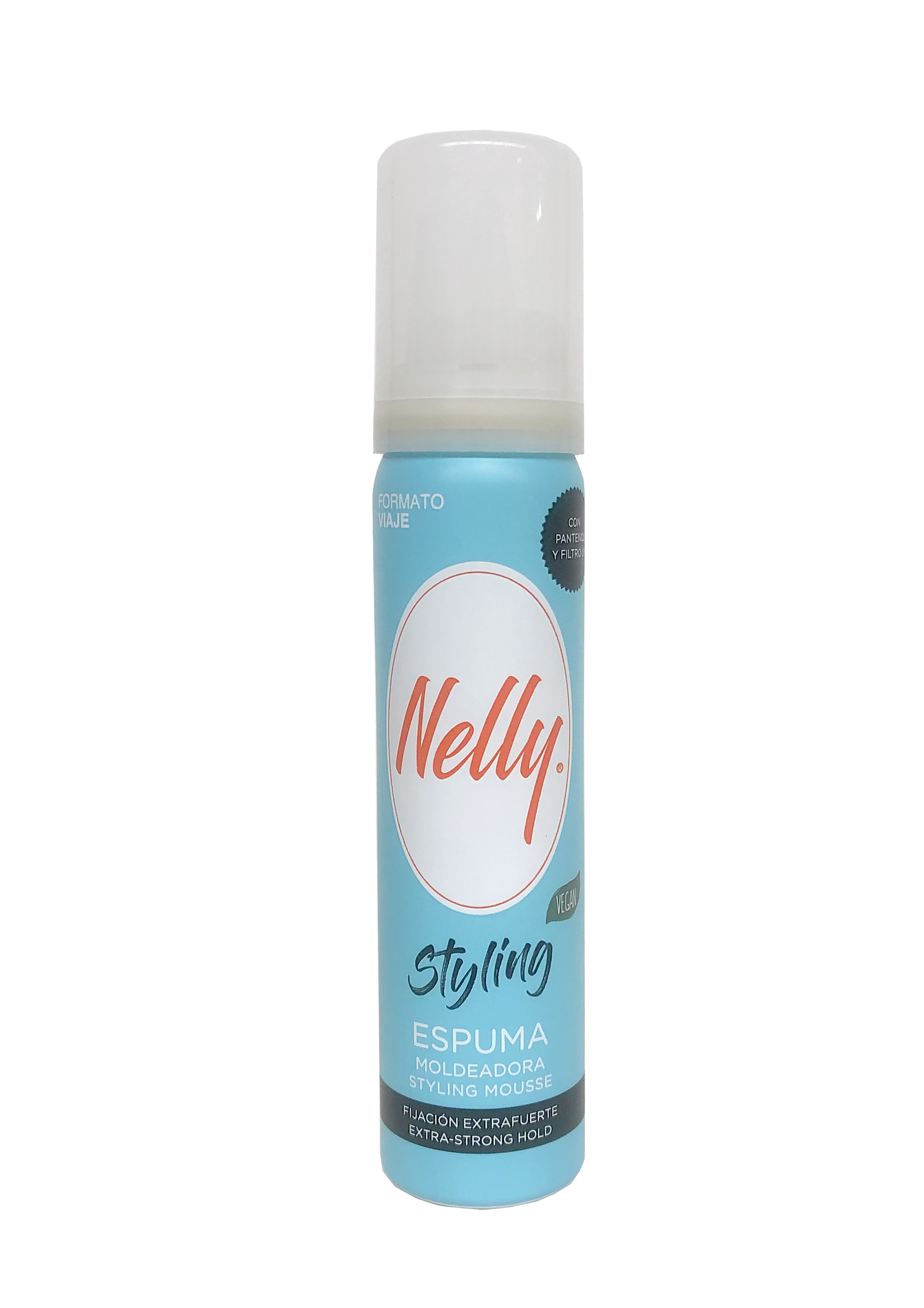 NELLY ESPUMA ANTI-FRIZZ EXTRA FUERTE 75 ML