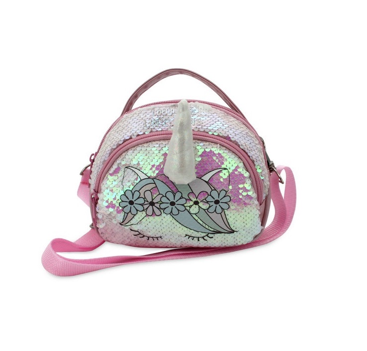 DREAM LIKE A UNICORN BOLSO DOBLE CREMALLERA MEDIANO