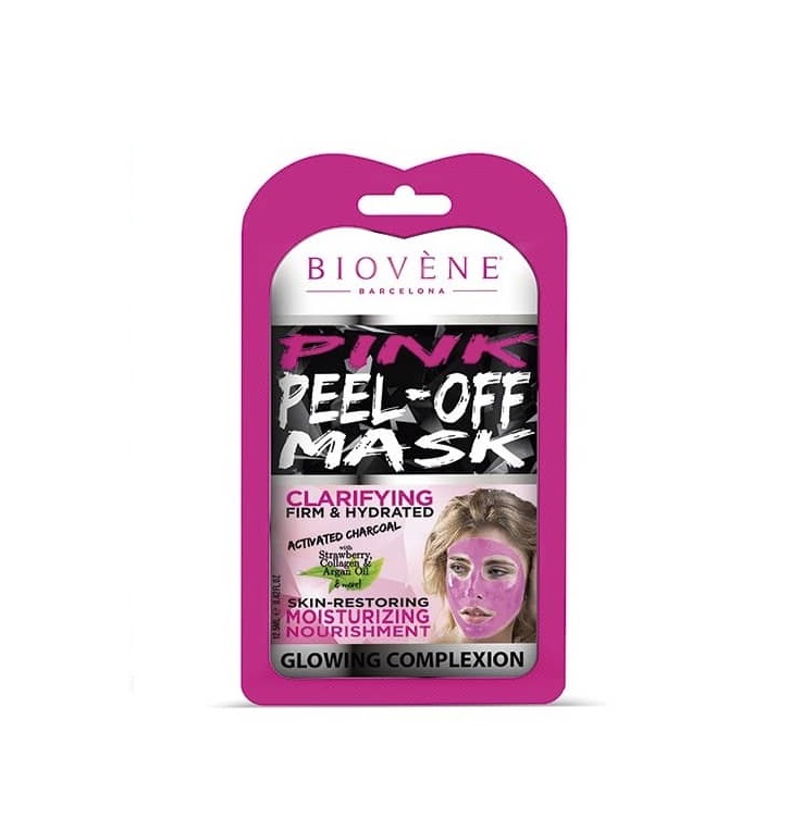 BIOVENE PINK PEEL-OFF MASK 12.5ML