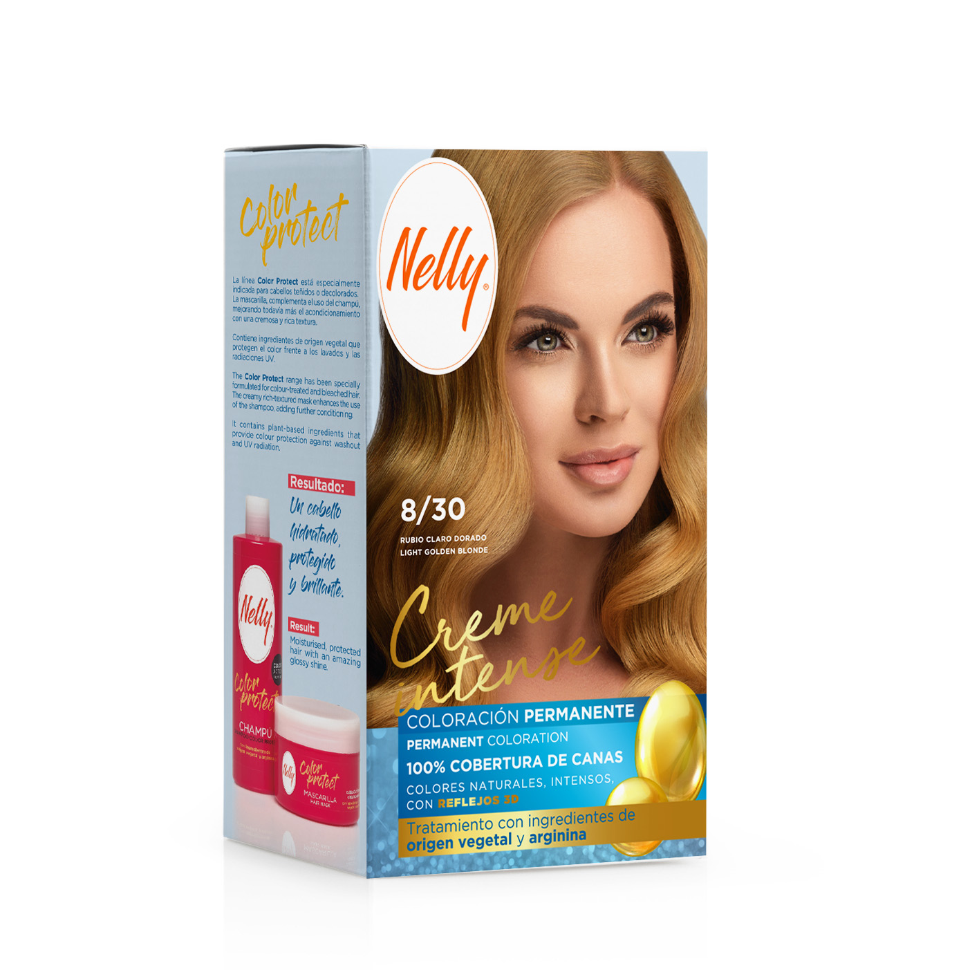NELLY TINTE 8/30 RUBIO CLARO DORADO