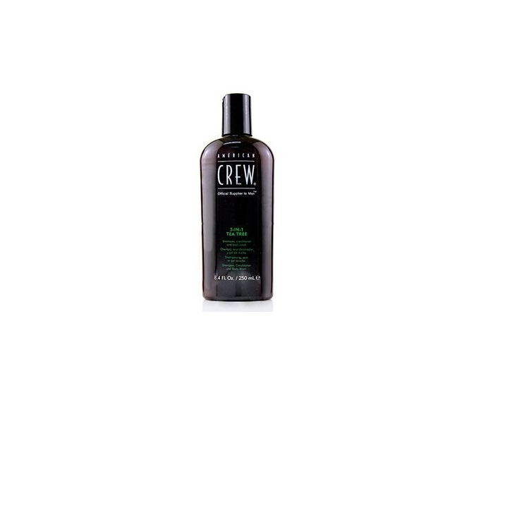 Comprar barato American Crew Tea Tree 3 in 1 shampoo, conditioner and