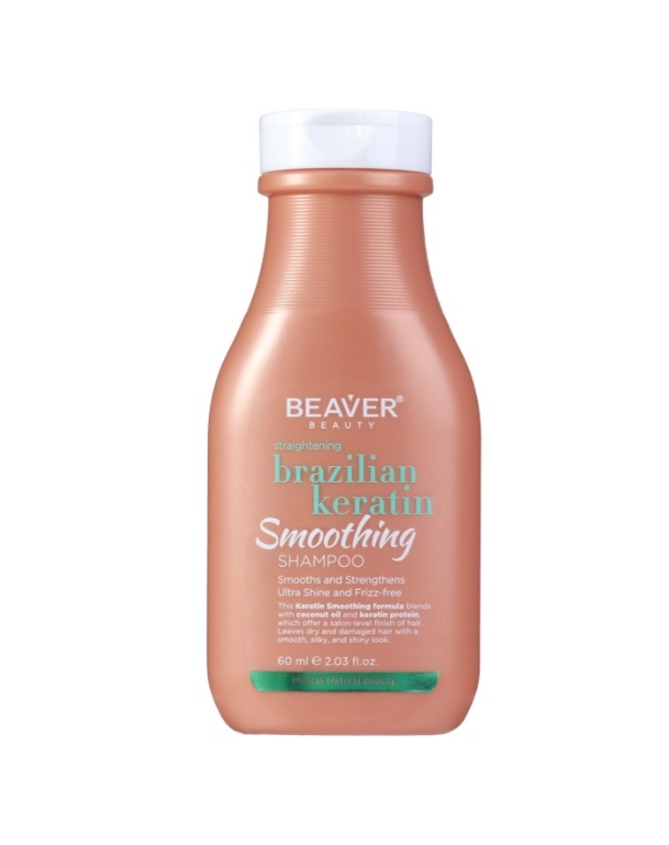 BEAVER CHAMPU ALISANTE BRAZILIAN KERATIN 60 ML
