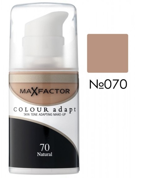 MAX FACTOR COLOUR ADAPT FOUNDATION 70 NATURAL 34 ML