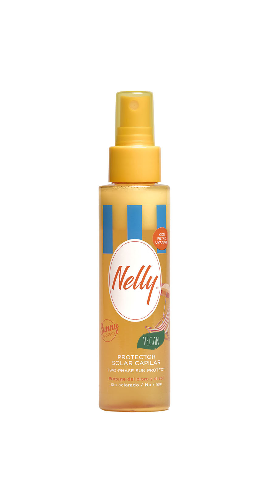 NELLY PROTECTOR SOLAR CAPILAR ACONDICIONADOR SIN ACLARADO 100 ML