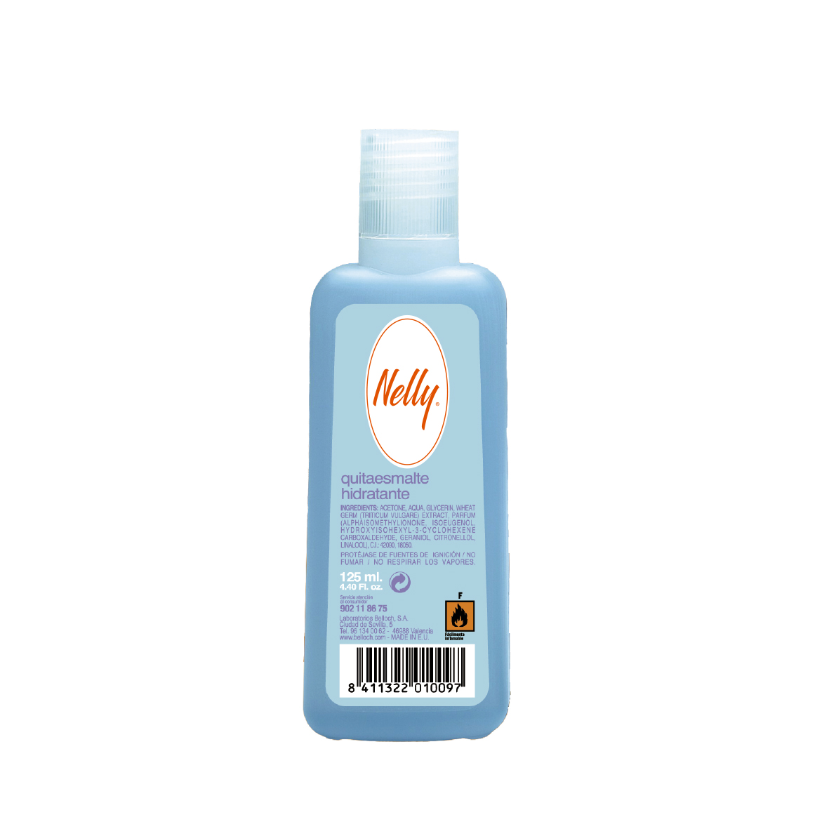 NELLY QUITAESMALTE HIDRATANTE 125 ML