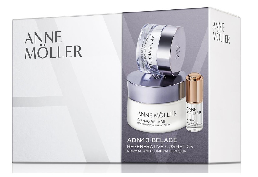 Anne Moller, ADN 40 Belage Crema Secas 50 ml +crema contorno ojos 15 ml ...