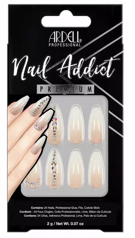 ARDELL NAIL ADDICT UAS POSTIZAS LIGHT CRYSTAL