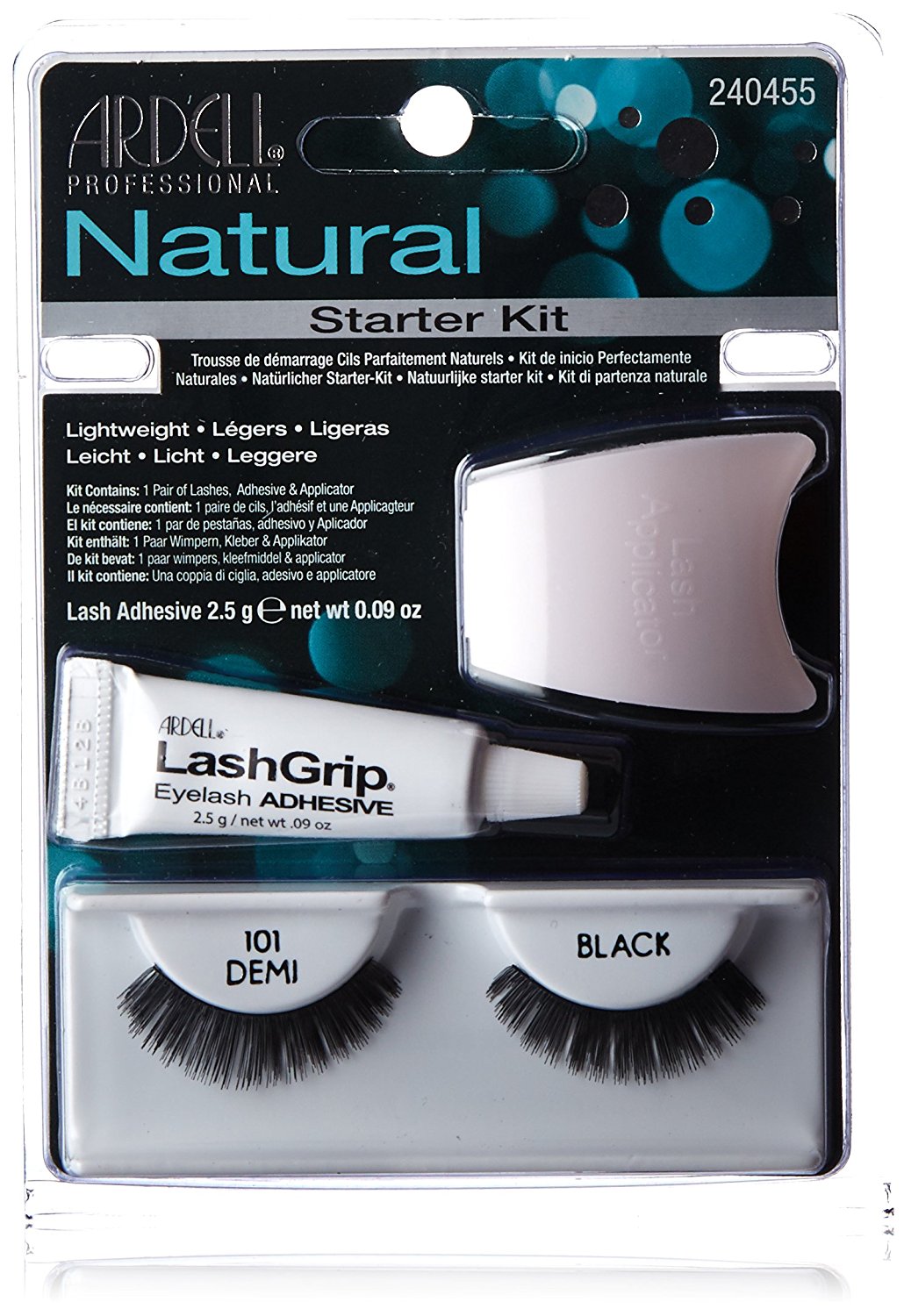 ARDELL PESTAAS NATURAL KIT DE INICIACIN 101 DEMI BLACK