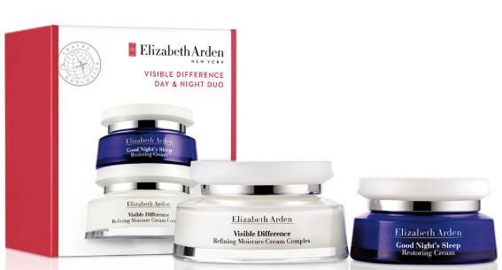 ELIZABETH ARDEN VISIBLE DIFFERENCE DAY 100ML & NIGHT 50ML  DUO