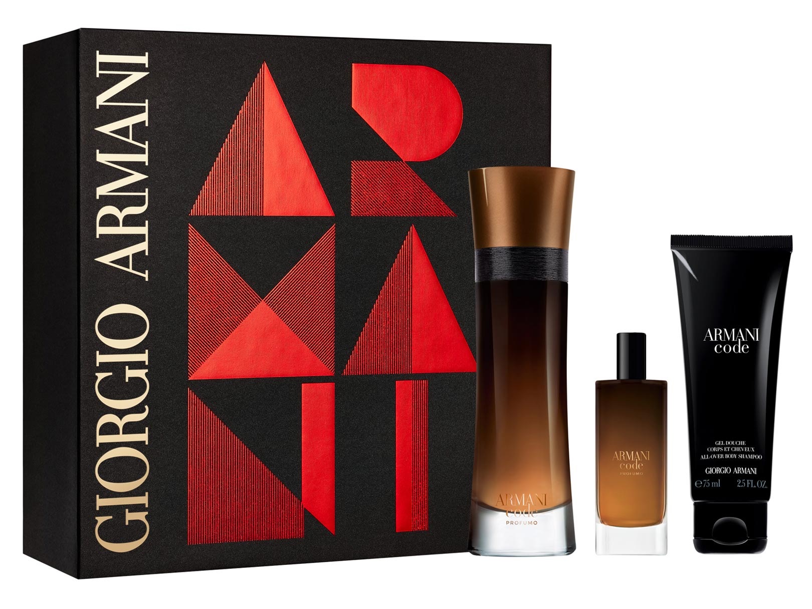 giorgio armani code profumo set