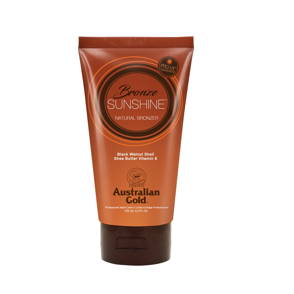 AUSTRALIAN GOLD SUNSHINE BRONZE NATURAL BRONZER PROFESSIONAL LOTION 133 ML