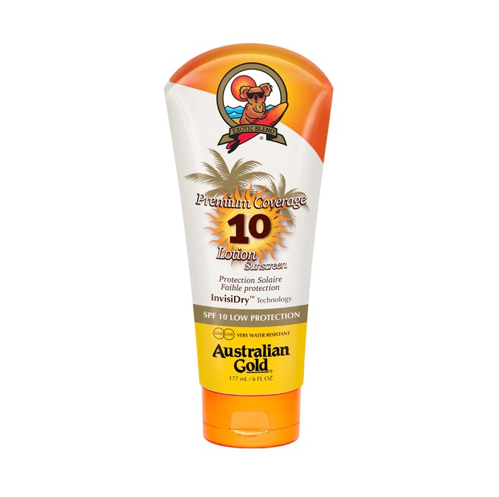 AUSTRALIAN GOLD PREMIUM COVERAGE LOTION SPF 10 177 ML