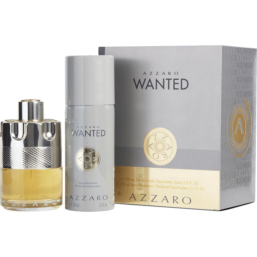 Azzaro Wanted Estuche edt 100 Ml+ Shower gel 100 ml set regalo.