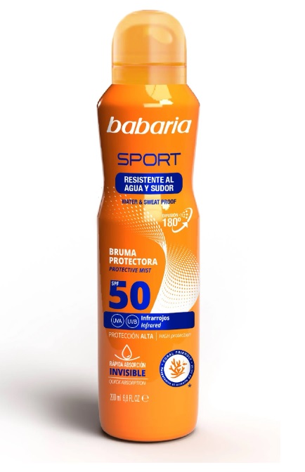 BABARIA BRUMA PROTECTORA SPORT SPF50 200ML