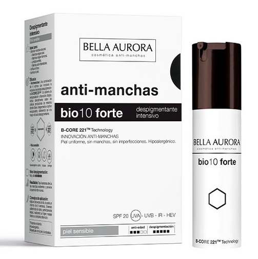 BELLA AURORA BIO10 FORTE TRATAMIENTO ANTIMANCHAS PIEL SENSIBLE 30 ML