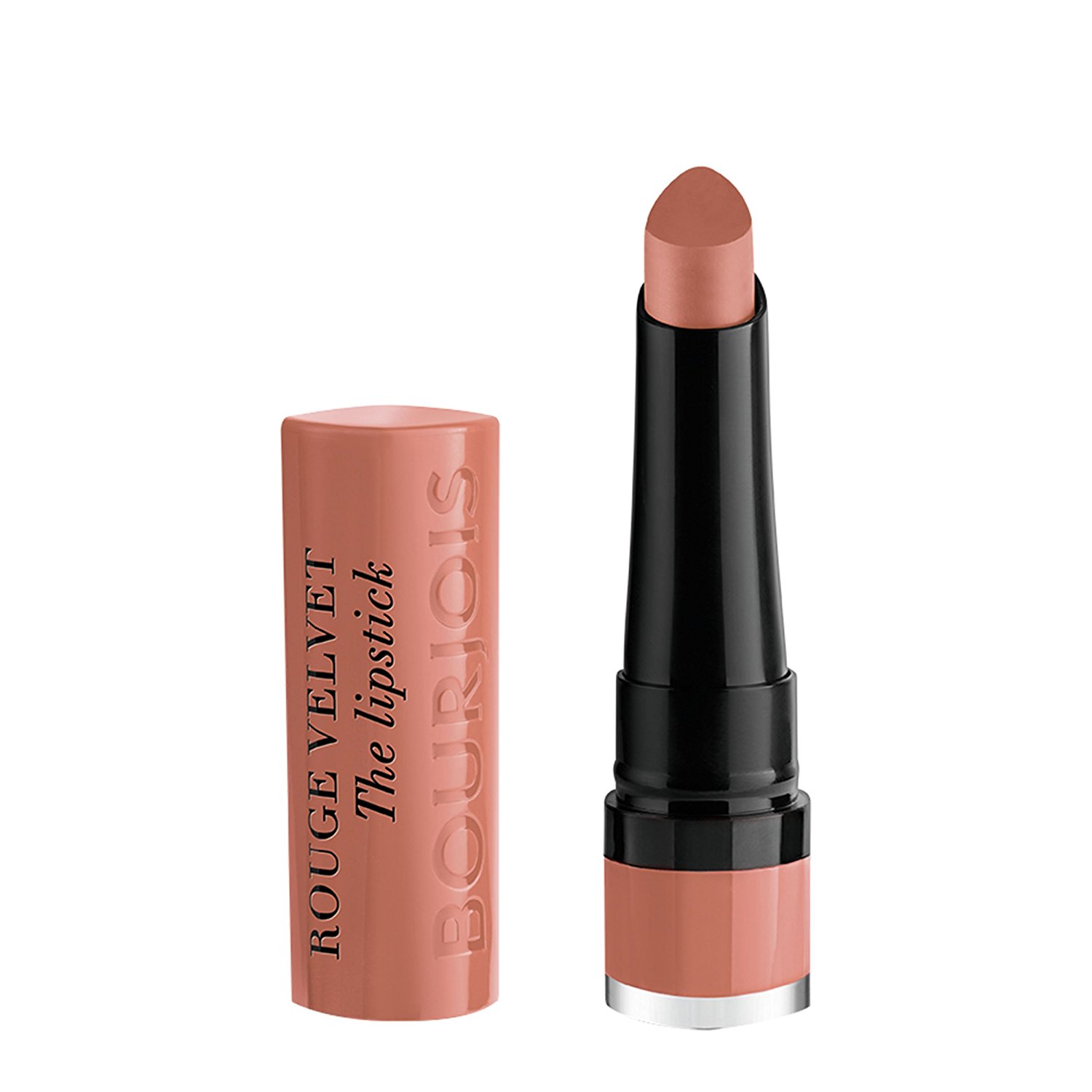 BOURJOIS ROUGE VELVET THE LIPSTICK 001 HEY NUDE!