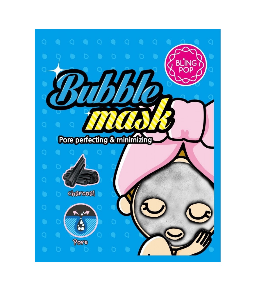 BLING POP MASCARILLA FACIAL DE CARBN BURBUJAS