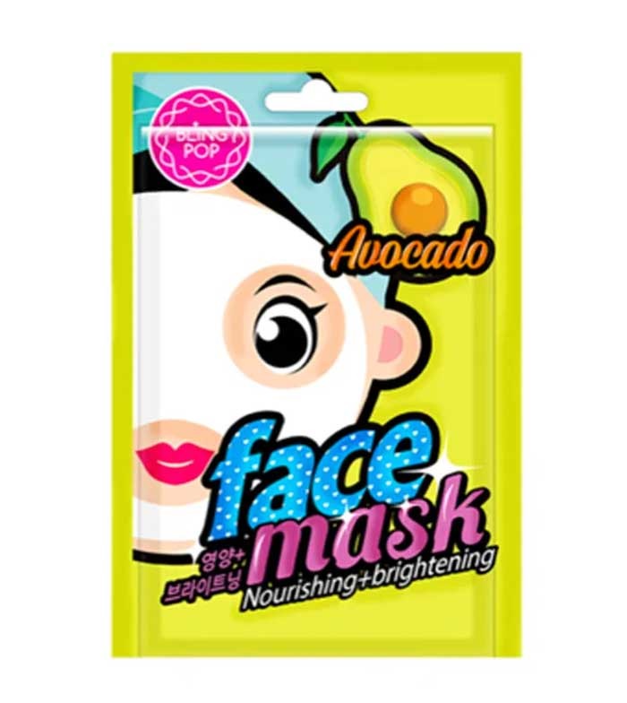 BLING POP MASCARILLA FACIAL NUTRITIVA E ILUMINADORA CON AGUACATE