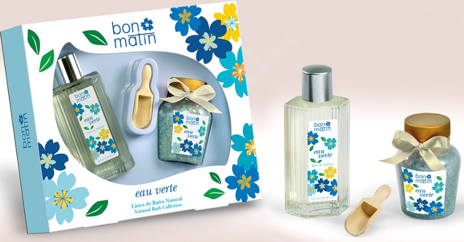 BON MATIN EAU VERTE EDT 125ML +SALES DE BAO