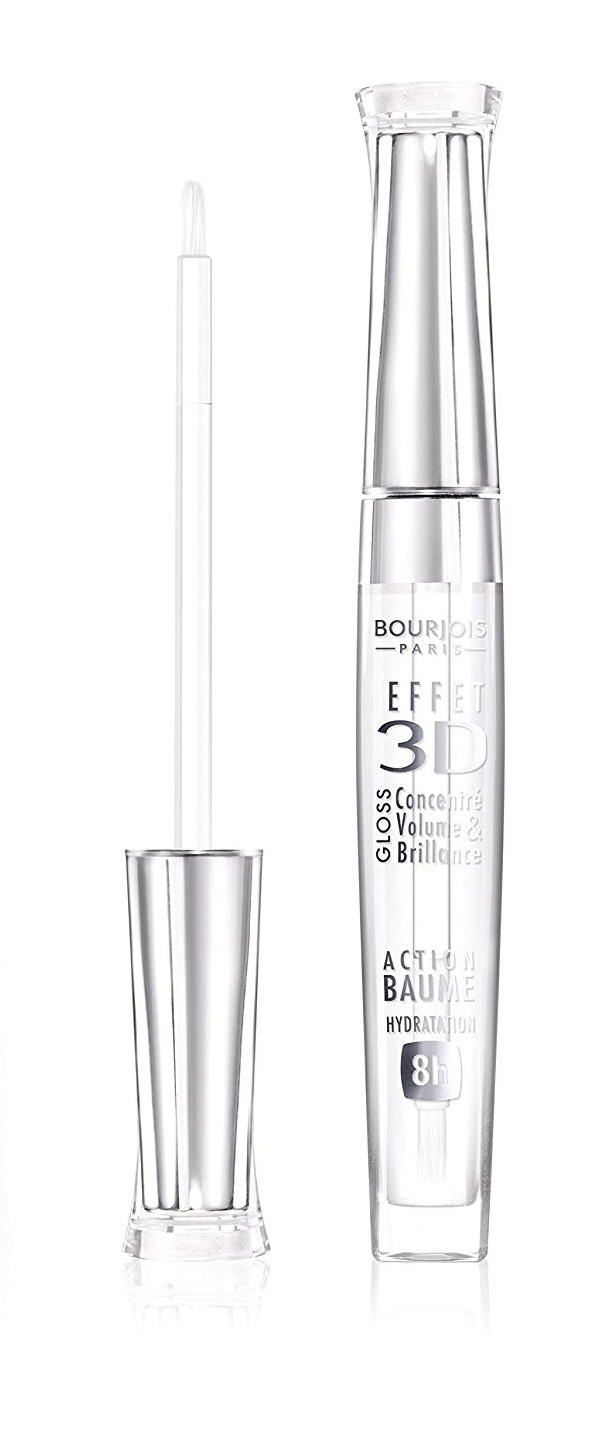 BOURJOIS 3D EFFECT GLOSS BARRA DE LABIOS LIQUIDA 018 TRANSPARENT ONIRIC