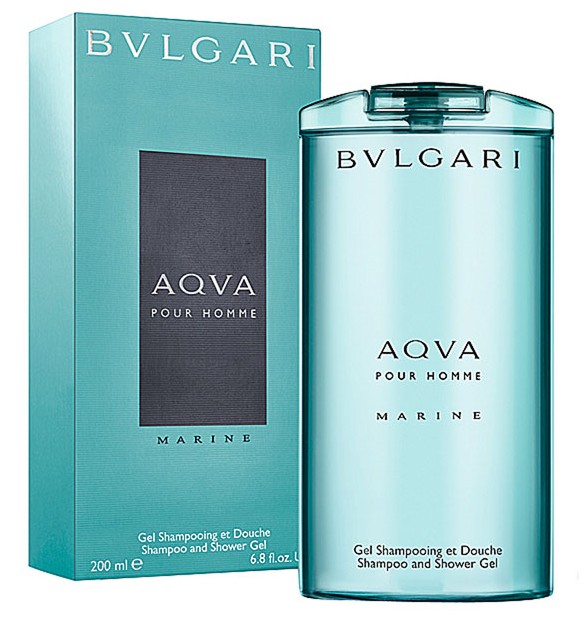 Bvlgari Aqva pour homme marine gel shampoo 200 ml.