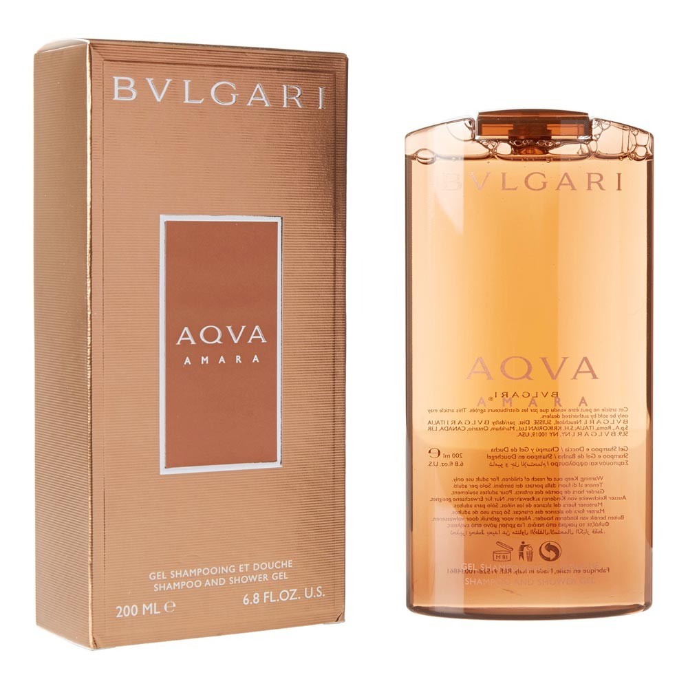 Bvlgari Aqva Amara Gel Shampoo 200 ml.