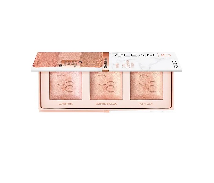 CATRICE CLEAN ID MINERAL PALETA ILUMINADORES 020 ROSE GOLD 12 GR
