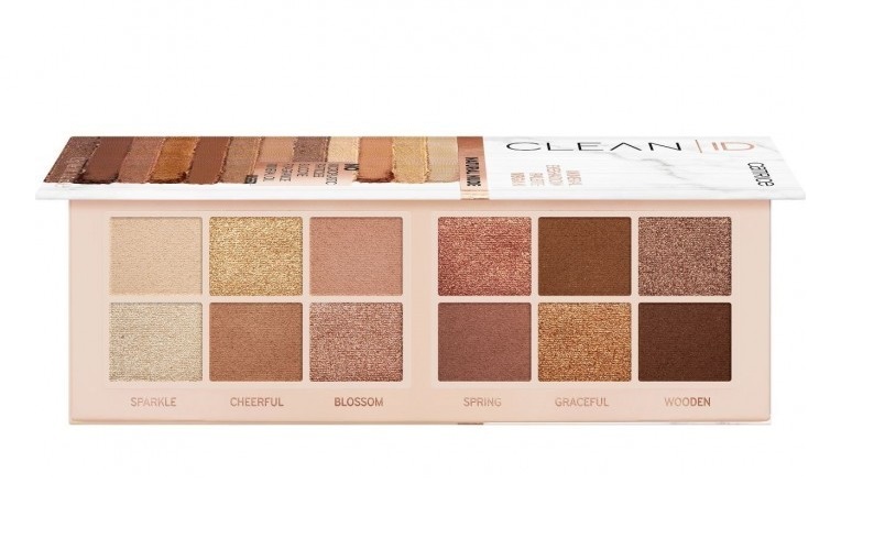 CATRICE Clean ID Paletta De Sombras - Mineral Augenlid-Lidschatten In 020 Medium, 6 G, Vegan