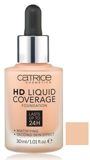 CATRICE BASE DE MAQUILLAJE HD LIQUID COVERAGE 020 ROSE BEIGE 30 ML
