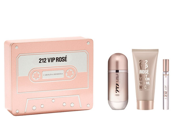 CAROLINA HERRERA SET 212 VIP ROSE WOMAN EDP 80ML + BODY LOTION 100ML CAROLINA HERRERA SET 212 VIP ROSE WOMAN EDP 80ML + BODY LOTION 100ML