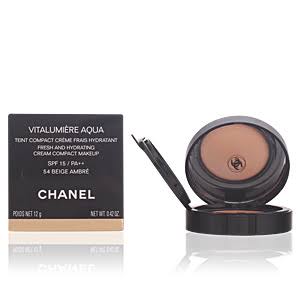 CHANEL VITALUMIER AQUA COMPACT CREME SPF15 54 BEIGE AMBRE 12GR