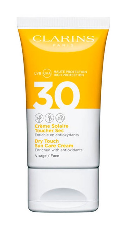 CLARINS CREMA SOLAR TACTO SECO SPF 30 ROSTRO 50 ML