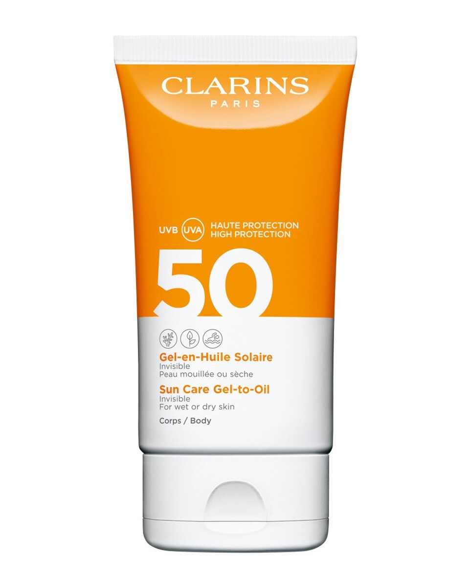 CLARINS GEL ACEITE SOLAR INVISIBLE SPF 50 ML 150 ML